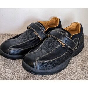 Douglas Comfort Loafers Leather Slip On Wide Width‎ Shoes Diabetic 14XW